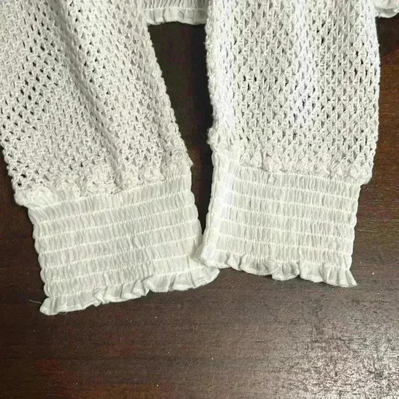 XCVI women’s white open cardigan - Picture 9 of 10